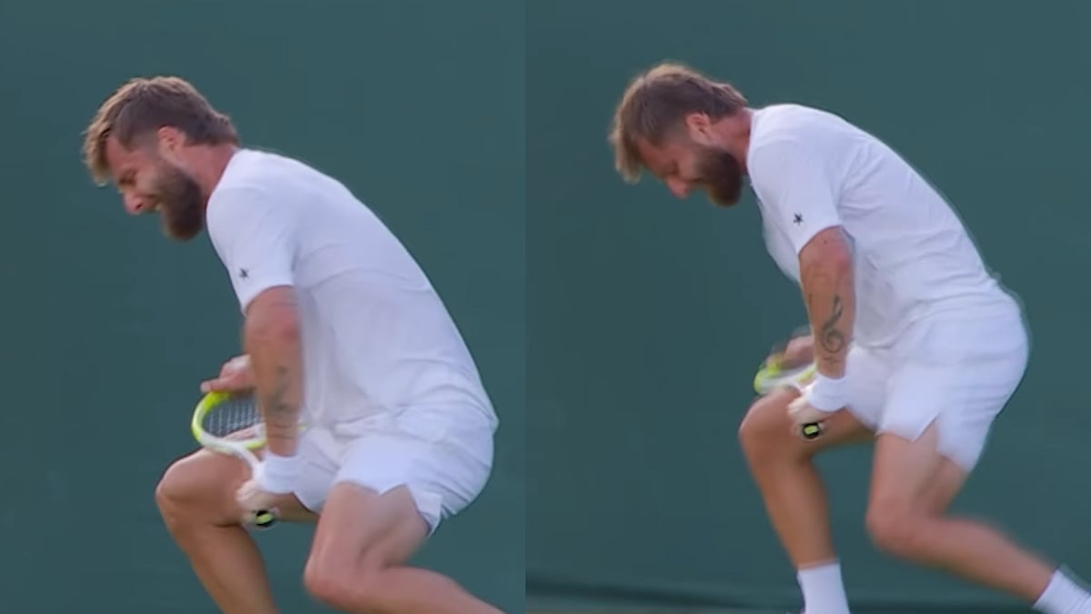 Corentin Moutet Breaks Racquet After Smashing It 3 Times Over His Knee During Frustrating Wimbledon 2026 Moment | Video