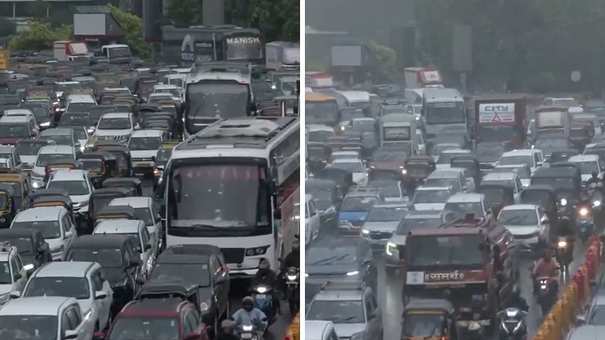 Mumbai Rains: Heavy Showers Trigger Massive Traffic Snarl On WEH In Santacruz; Andheri Subway Shut Briefly Amid Waterlogging