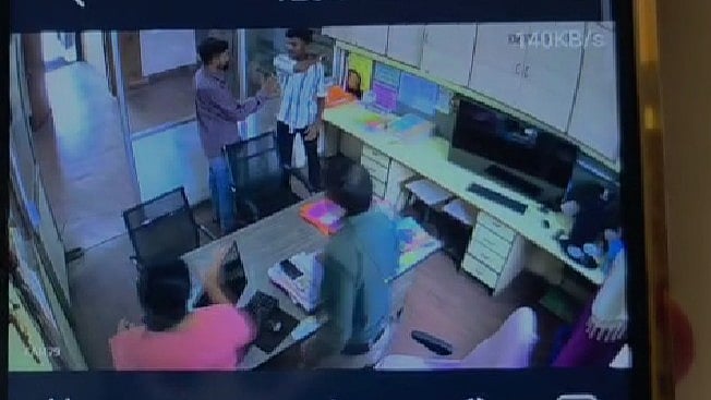 Caught On Camera: 17-Year-Old School Dropout Stabs Teacher For 'Failing' Him In Class 9 In Chhatrapati Sambhajinagar
