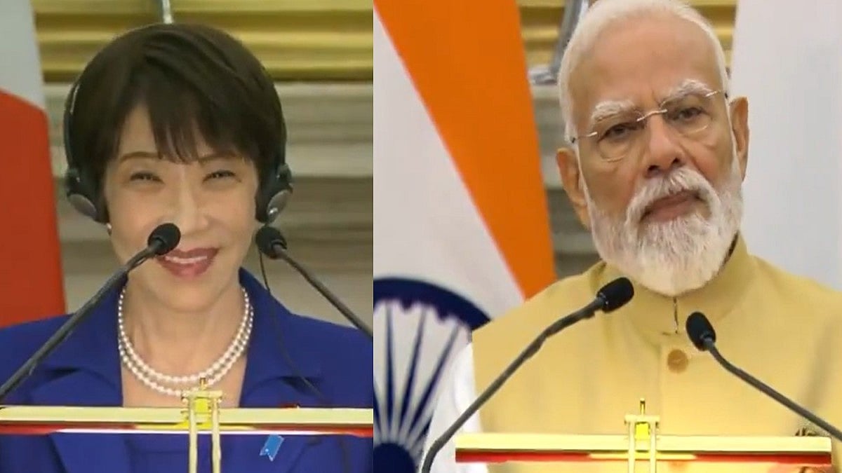 'Chhoti Bahen': PM Modi Calls Japanese Counterpart Sanae Takaichi 'Younger Sister' At Joint Press Meet - Video