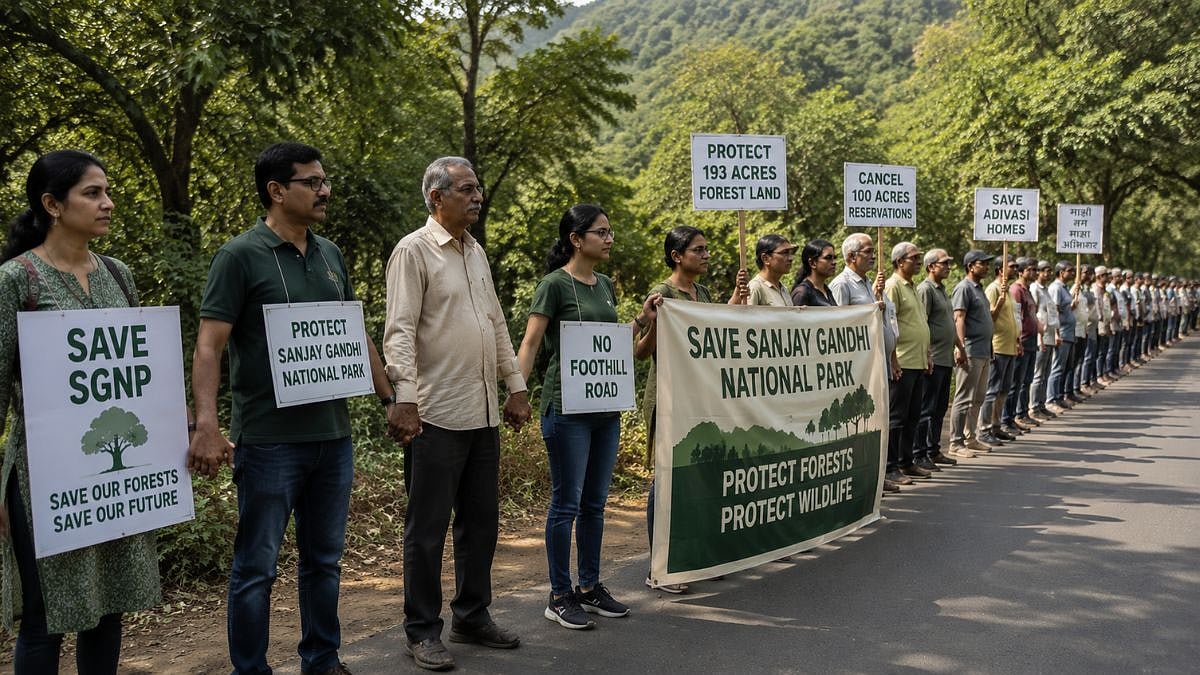 Thane To Host Human Chain Seeking Protection Of Sanjay Gandhi National Park And Surrounding Forest Land