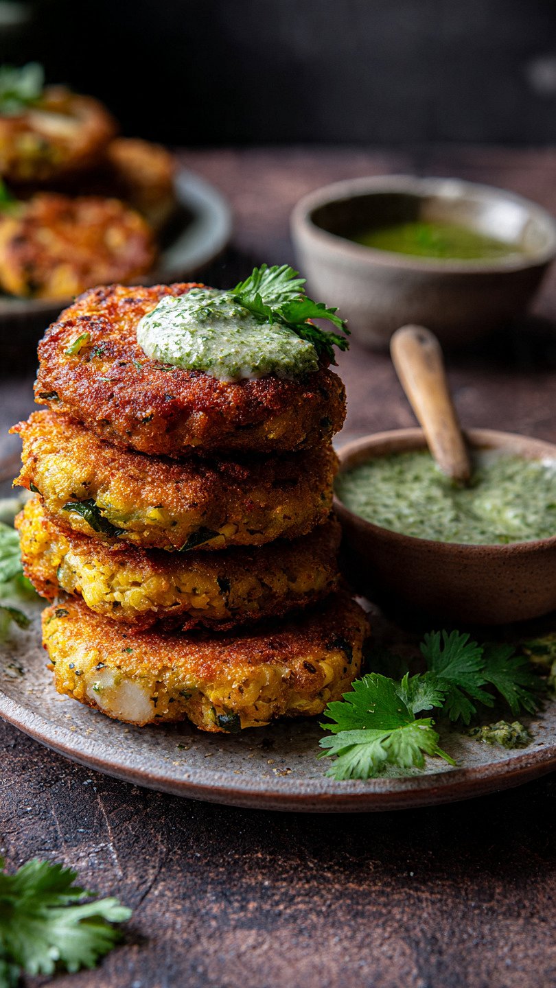 2. Paneer & Oats Pakoras

Protein-rich paneer cubes coated with crushed oats, besan, and spices before being air-fried or lightly fried. They stay crispy outside while remaining soft and filling inside.