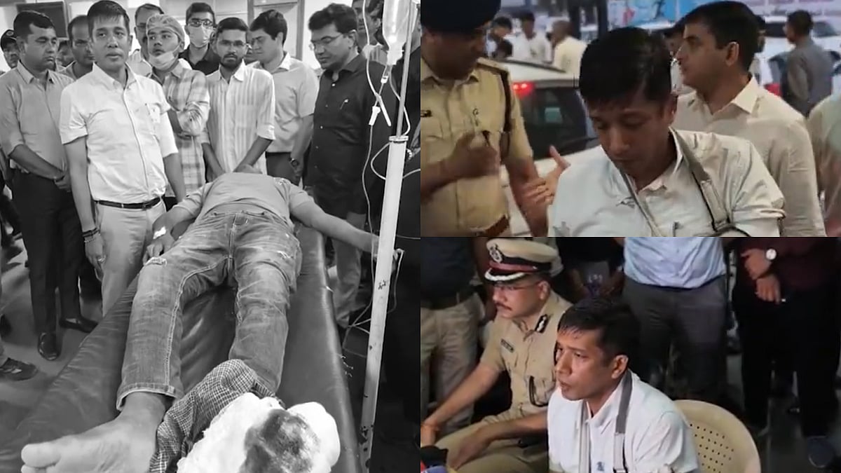 History-Sheeter Attacks Ahmedabad Crime Branch Officer During Questioning; Police Fire In Self-Defence