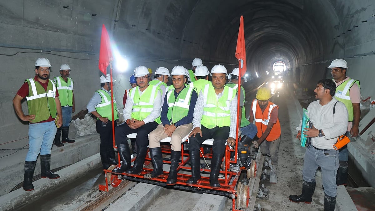 Indore-Dhar Train Likely To Run From October; The 2,957-Metre Tihi Tunnel Is 90 Per Cent Completed, Say Officials In Pithampur