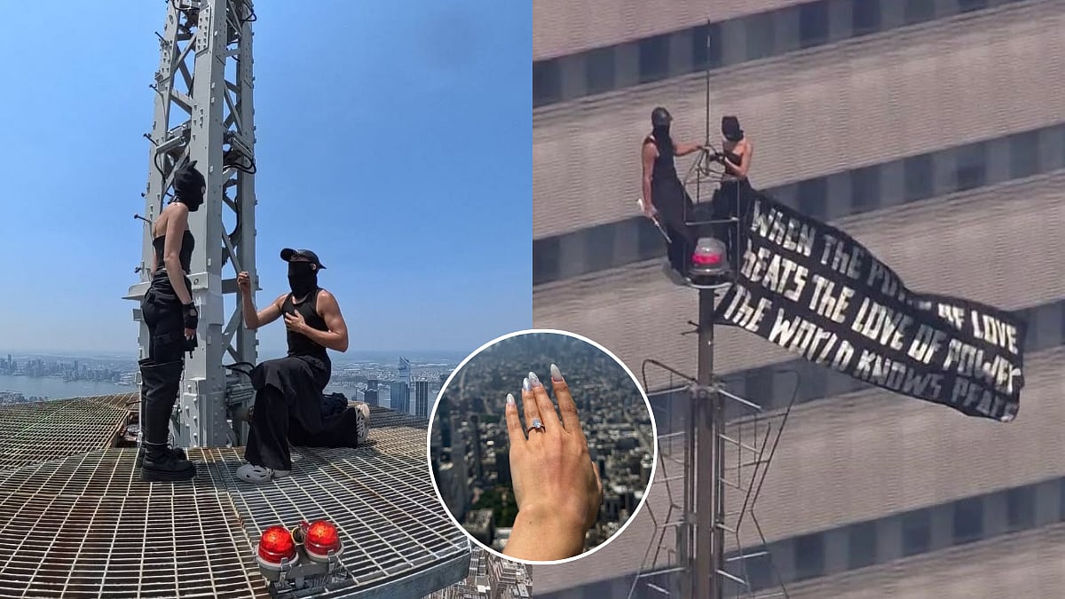 Who Are Angela Nikolau and Ivan Beerkus? Netflix-Featured Russian Couple Who Got Barred After Daring, Romantic Proposal In NYC
