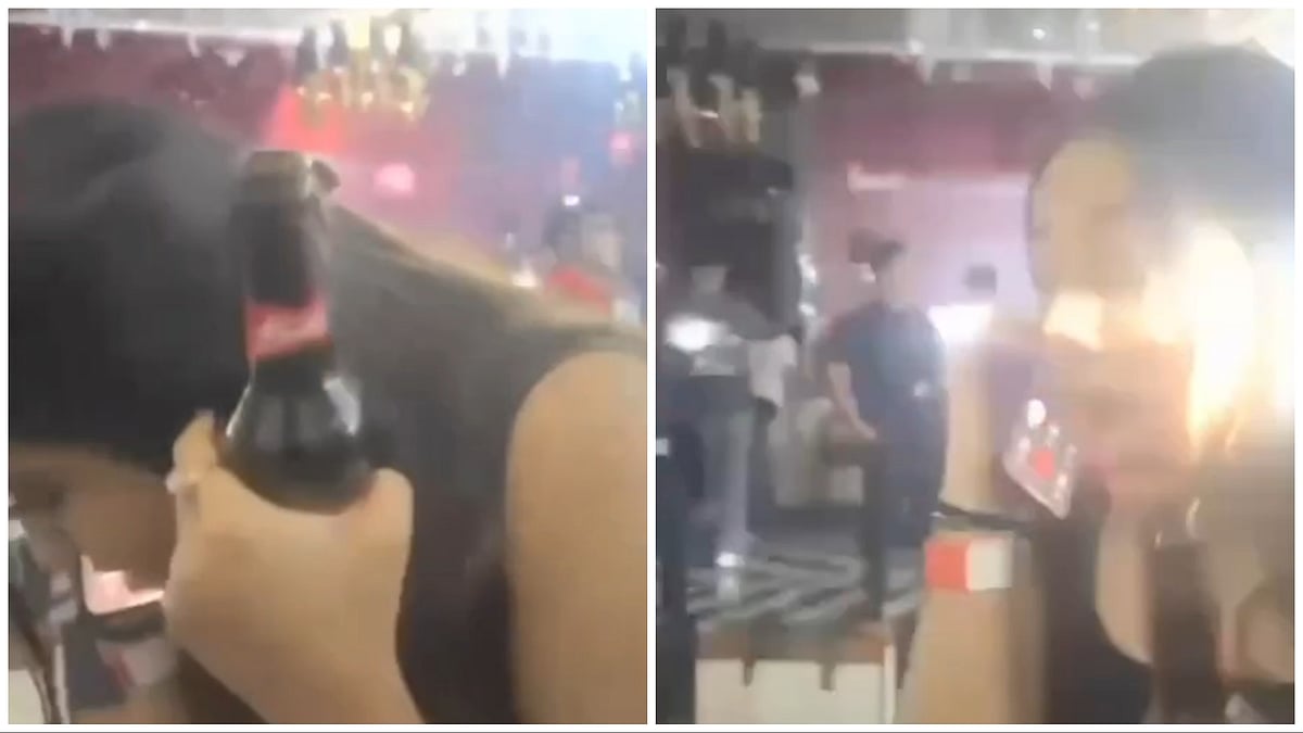 Ketan Agarwal Murder Case: Siya Goyal's Viral Pub Video Shows Her Holding Beer Bottle, Speaking Heatedly On Phone | WATCH