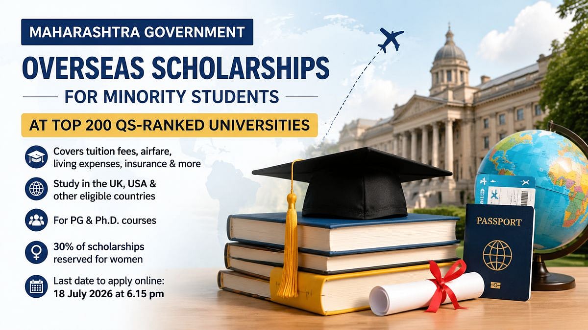 Maharashtra Govt Invites Applications For Overseas Scholarships For Minority Students At Top 200 QS-Ranked Universities