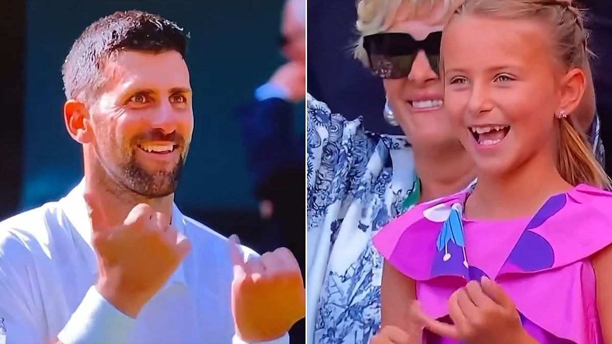 Novak Djokovic Turns Wimbledon Win Into Heartwarming Father-Daughter Dance | VIDEO