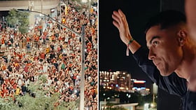 Ronaldo joins Portugal fans on Toronto hotel balcony after win over Croatia