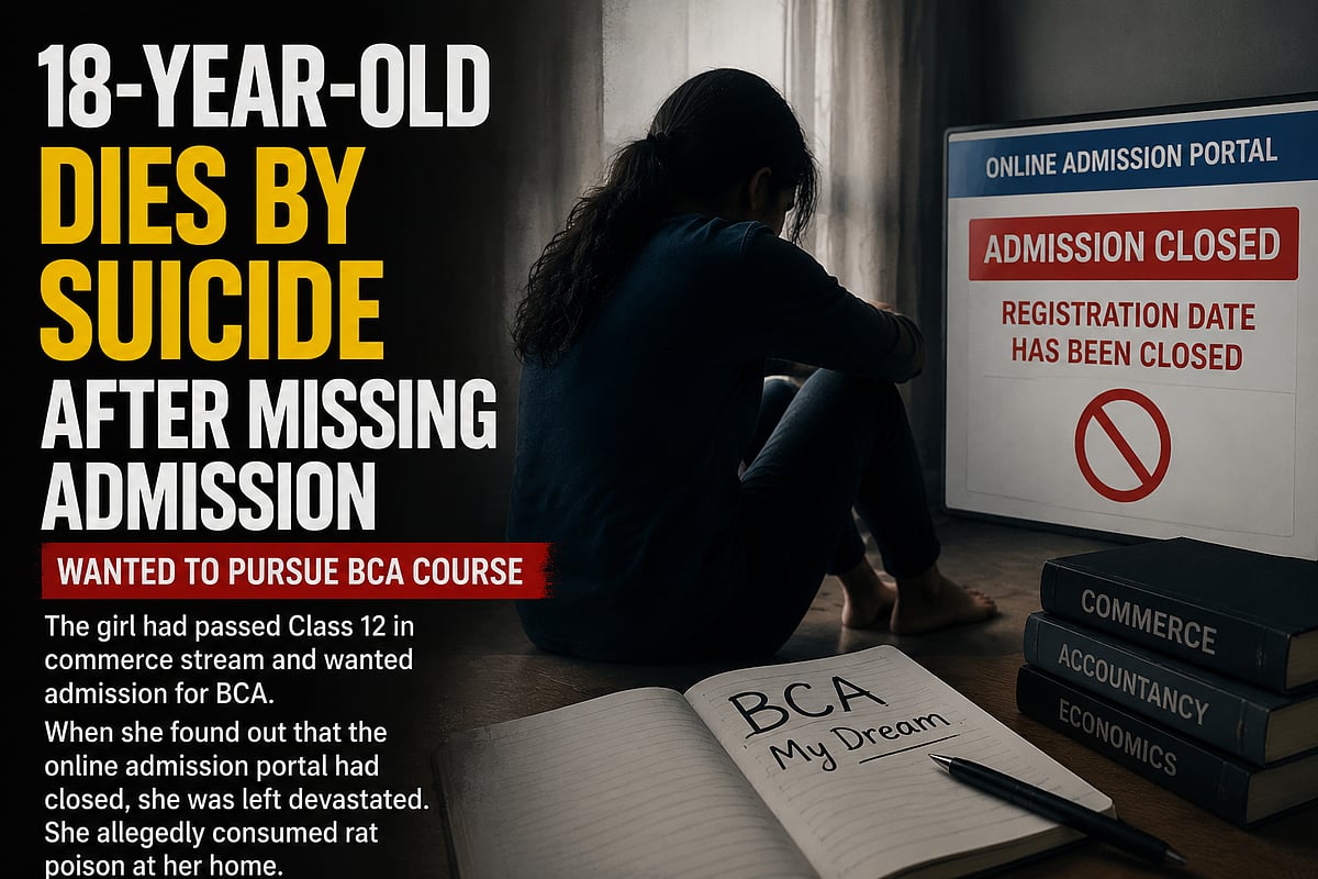 Thane: Student Dies By Suicide After Failing To Secure College Admission