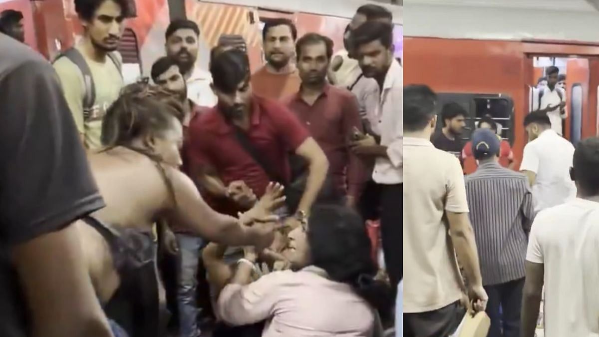Caught On Camera: Group Of Transgenders Assault Family At Delhi Railway Station