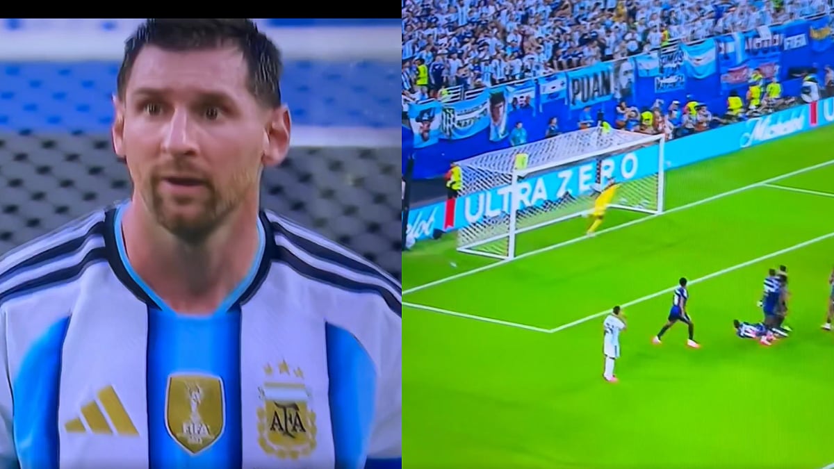'Trying To Pull A Fast One?': Lionel Messi's Controversial Free-Kick Moment Ignites Social Media Storm During Argentina's FIFA World Cup Win | Video 