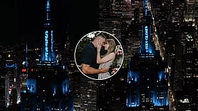 Empire State Building lights up in blue for Taylor Swift and Travis Kelce wedding