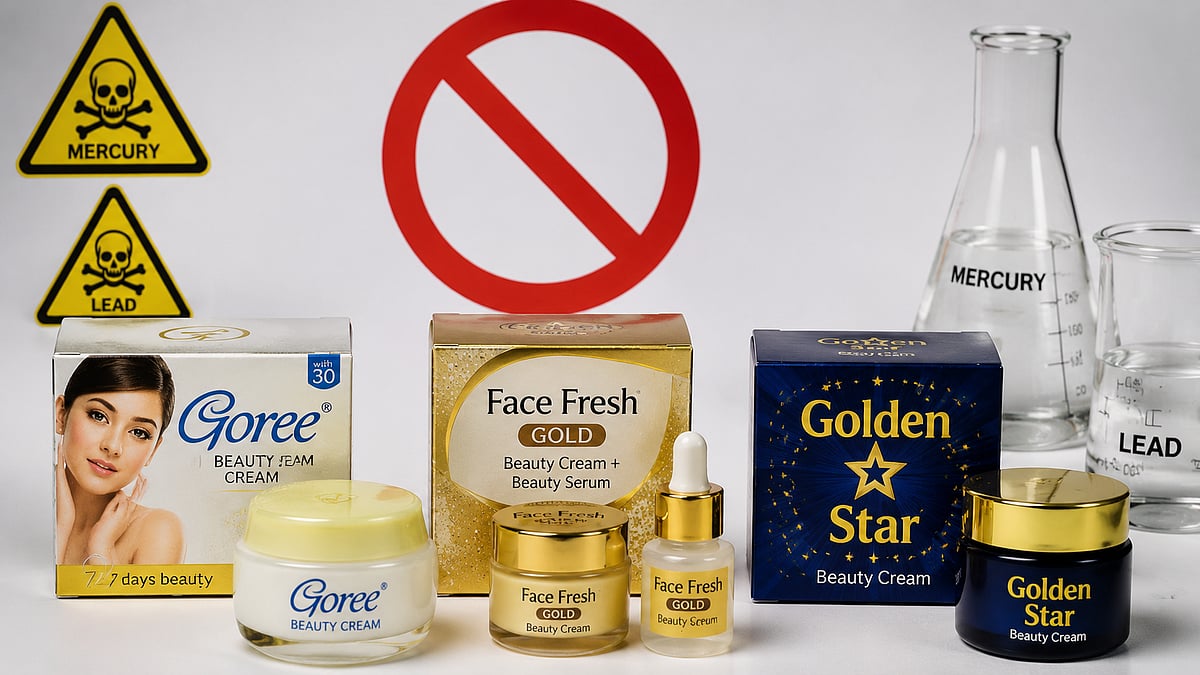 Maharashtra FDA Flags 3 Beauty Creams For Toxic Mercury & Lead, Issues Urgent Public Health Alert