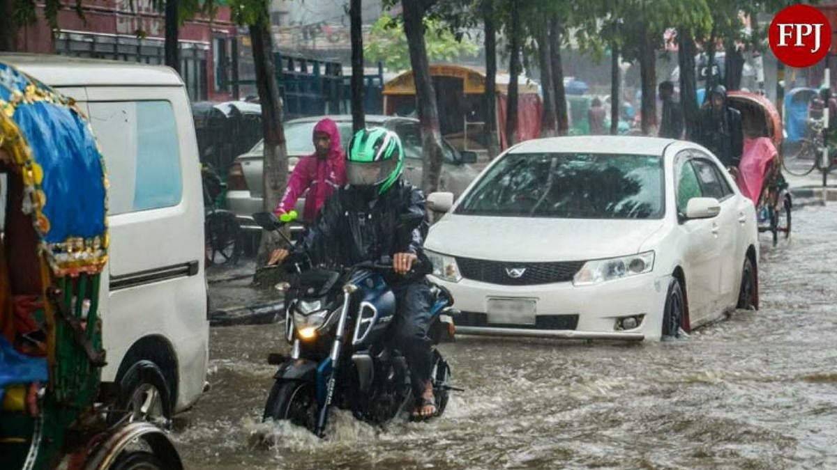 Mumbai Monsoon Update: Vikhroli, Versova & Andheri Record Highest Rainfall Till 1 PM Today Amid IMD's Red Alert For City