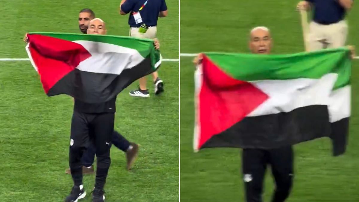 'God Have Mercy': Egypt Coach Waves Palestine Flag, Dedicates Historic FIFA World Cup 2026 Win To 'Martyrs' | VIDEO
