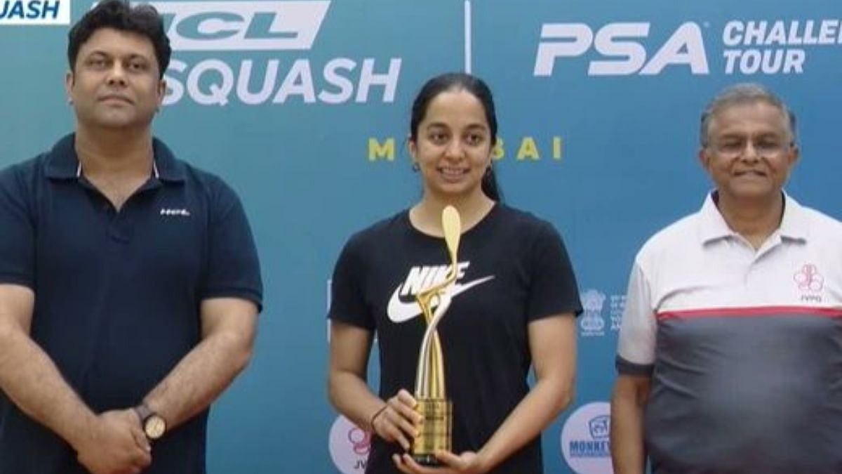 HCL-SRFI PSA Challenger Tournament: Tanvi Khanna Rallies From 2 Games Down To Clinch Women's Title