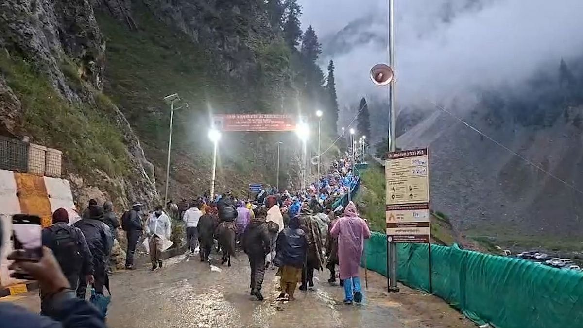 Amarnath Yatra 2026: Third Batch Of 4,812 Pilgrims Departs Jammu For Pahalgam & Baltal Routes; 13,499 Leave Since July 2 | Video