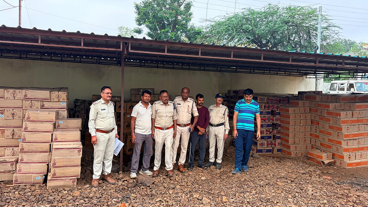 Police Seize Illegal Liquor Worth ₹2 Crore, Two Nabbed In Jobat