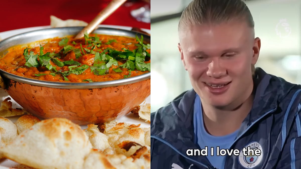 FIFA Star Erling Haaland Calls Indian 'Butter Chicken & Garlic Naan' His Favourite | VIDEO