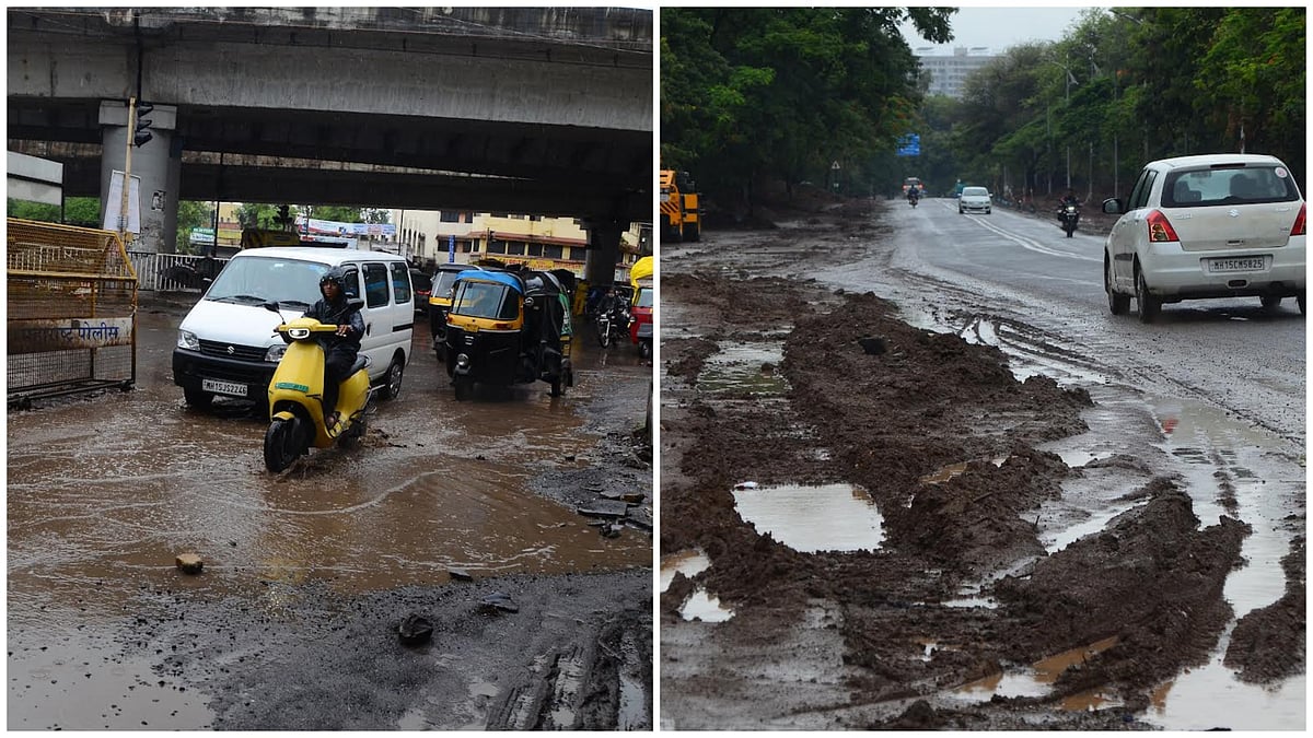 Nashik: Heavy Weekend Rain Leaves Roads Waterlogged, City Records 41 mm Of Rainfall |PHOTOS 