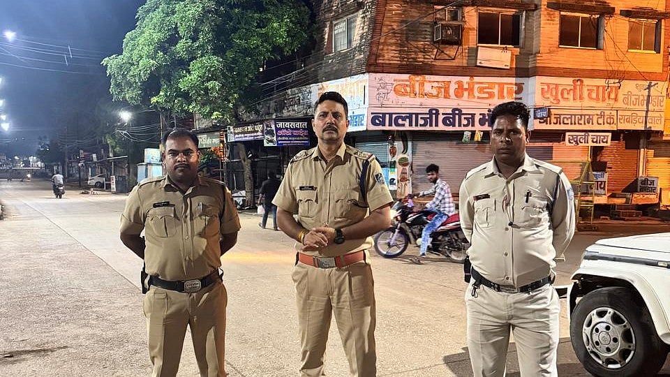 Police Conduct District-Wide Combating Patrol