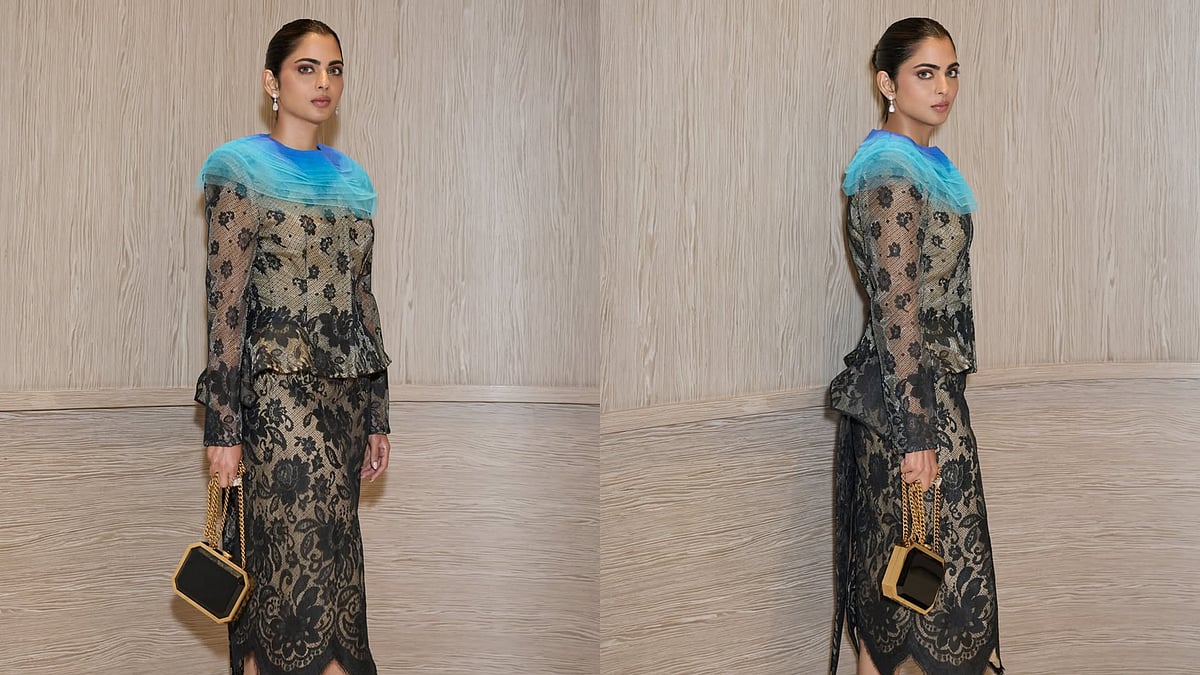 Isha Ambani Oozes Supermodel Energy In Custom Schiaparelli Ensemble