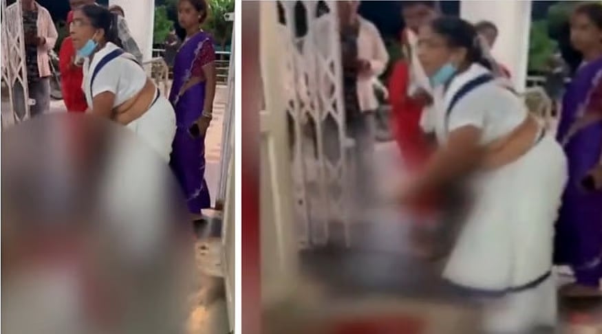 Premature Newborn Dies 3 Days After Being Born At Vidisha Hospital Gate; Family Allege Negligence -- VIDEO