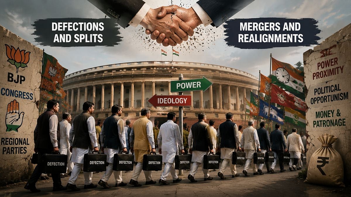 What Explains The Wave Of Defections, Mergers And Political Realignments?