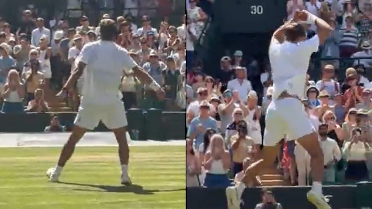 Ronaldo Fever At Wimbledon! Flavio Cobolli Celebrates Victory With CR7's Iconic 'SIUU' Ahead Of Spain Vs Portugal Clash | VIDEO
