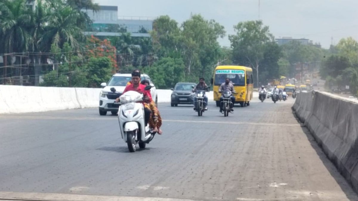 Reti Mandi Bridge partly opens amid rains