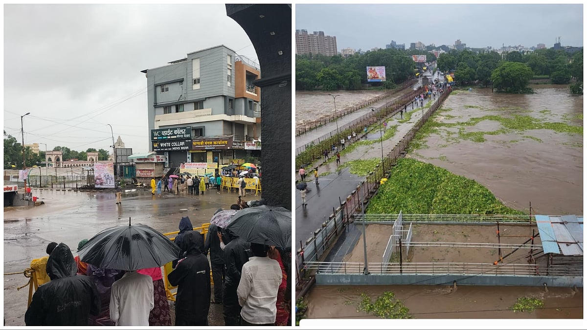 WATCH: Just Days Before Ashadhi Wari, Floodwaters Swamp Pune’s Alandi; All Four Bridges Shut