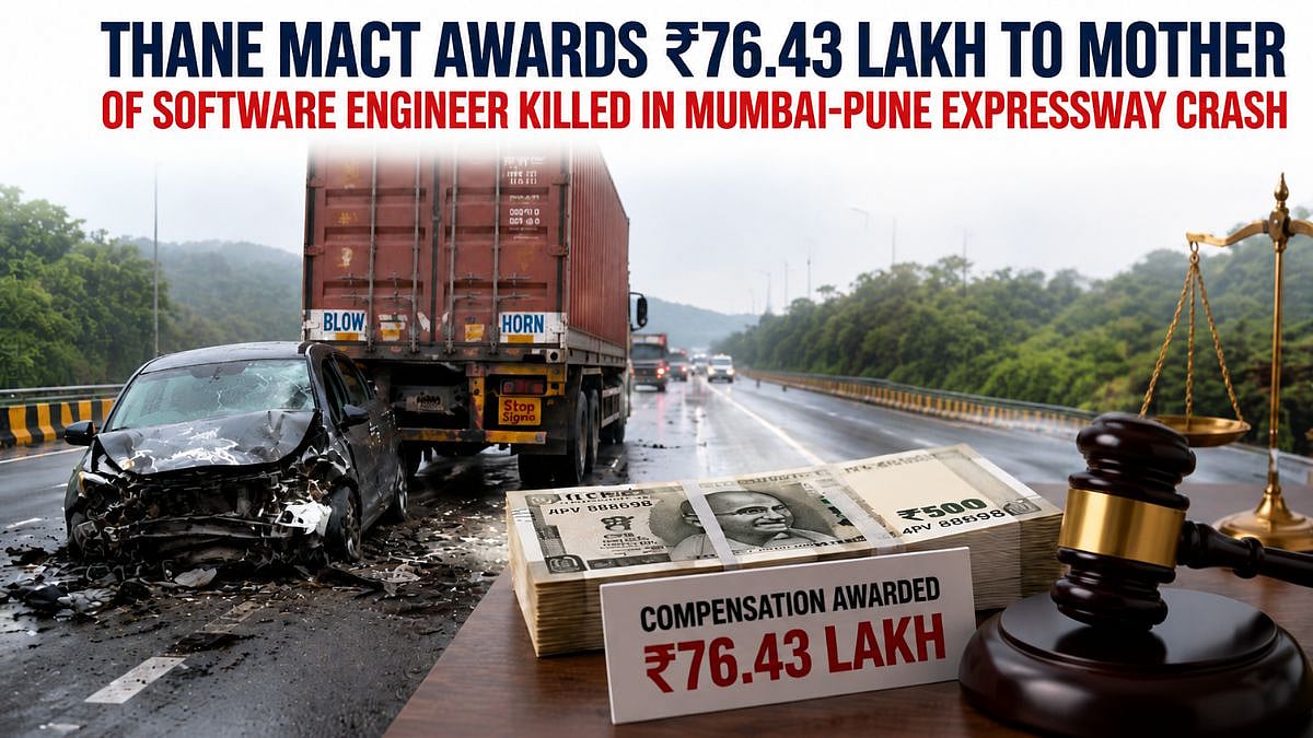 Thane MACT Awards ₹76.43 Lakh To Mother Of Software Engineer Killed In Mumbai-Pune Expressway Crash