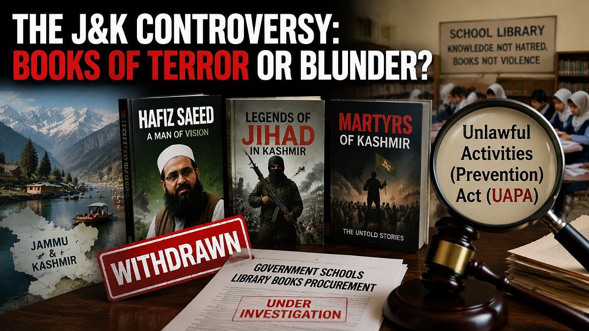 The J&K Controversy: Books Of Terror Or Blunder?