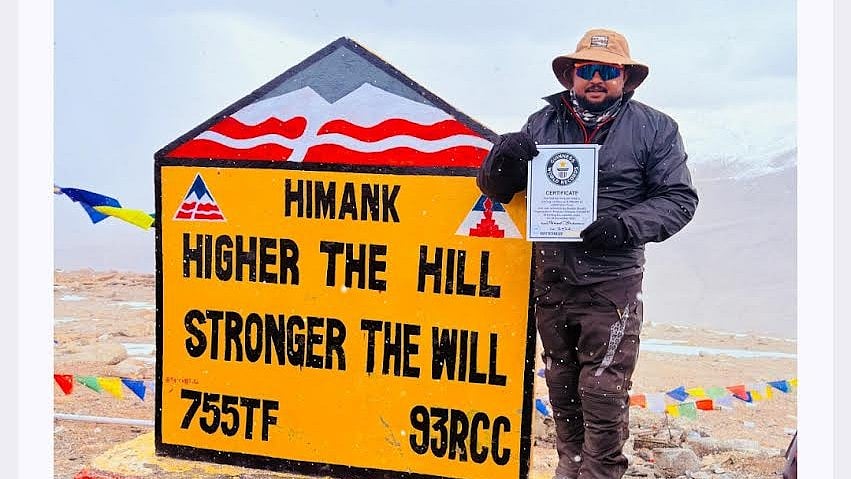 Nashik: Lasalgaon Biker Completes 6,500-km Solo Expedition To Ladakh's Umling La Pass