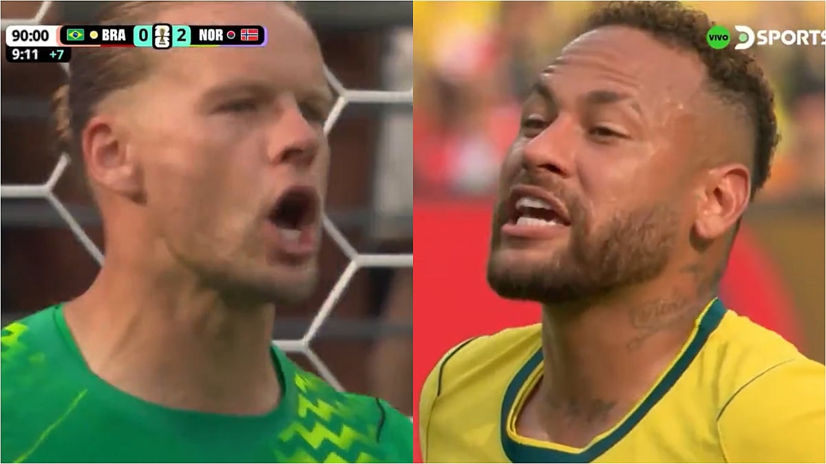 'Where Do You Want It?': Neymar's Heated Exchange With Norway Goalkeeper Nyland Amid Penalty Goes Viral | WATCH
