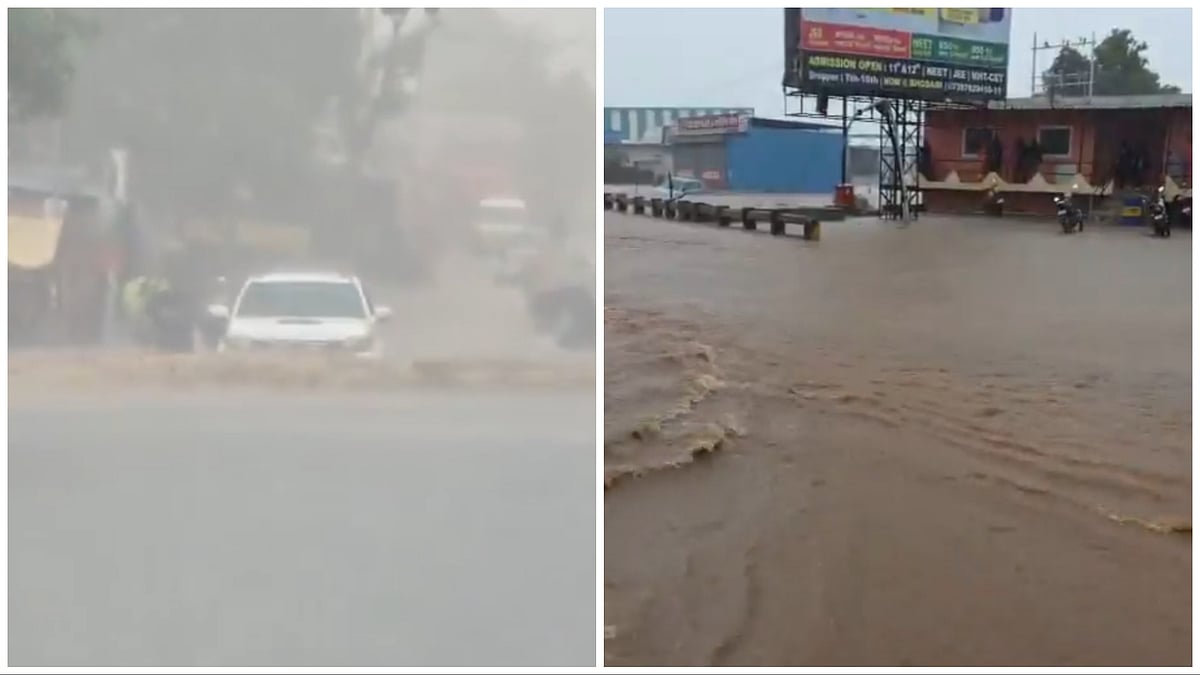 VIDEOS: Chakan MIDC Hit By Flooding, Companies Shut As Pune-Nashik Highway Goes Under Water
