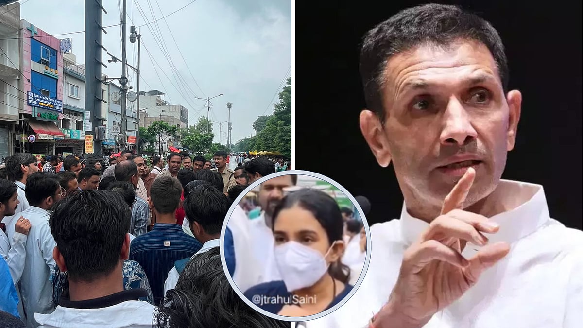 ‘Save Daughters From BJP Leaders,’ PCC Chief Jitu Patwari Slams BJP Over Alleged Bad Touch Case At Sagar's Bundelkhand Medical College -- VIDEO