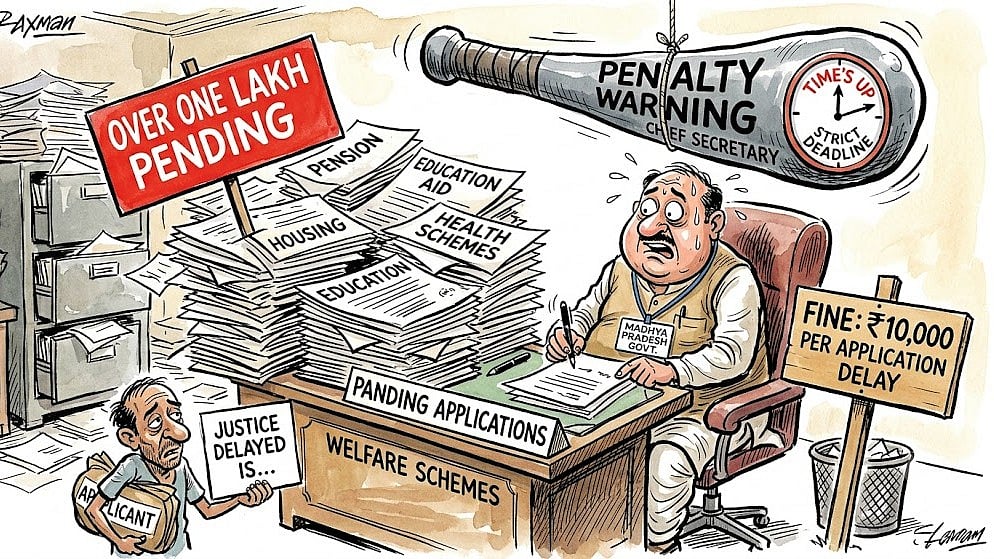 Over 1 Lakh Welfare Applications Pending In Madhya Pradesh; Officials Warned Of Action
