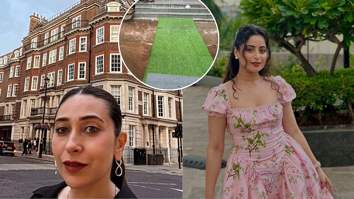 Karisma Kapoor Heads To Work Amid Mumbai's Heavy Rain; TV Actress Aishwarya Sharma Shares Scary Glimpse Of Strong Winds- VIDEO
