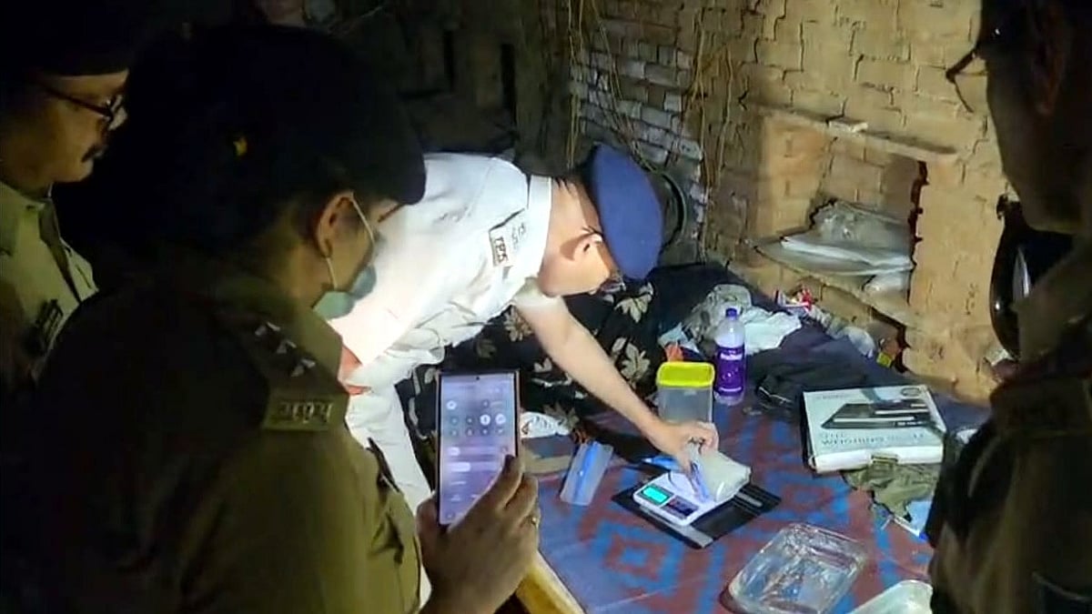 Illegal MD Drug Factory Busted In Mauganj; Material Worth? 1.28 Crore Seized