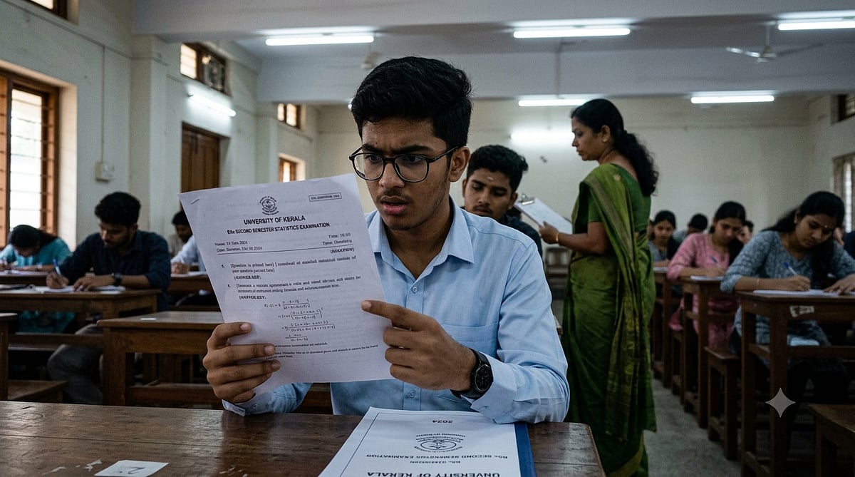 Kerala University Orders Probe After Answer Is Printed Alongside Question In BSc Statistics Exam Paper