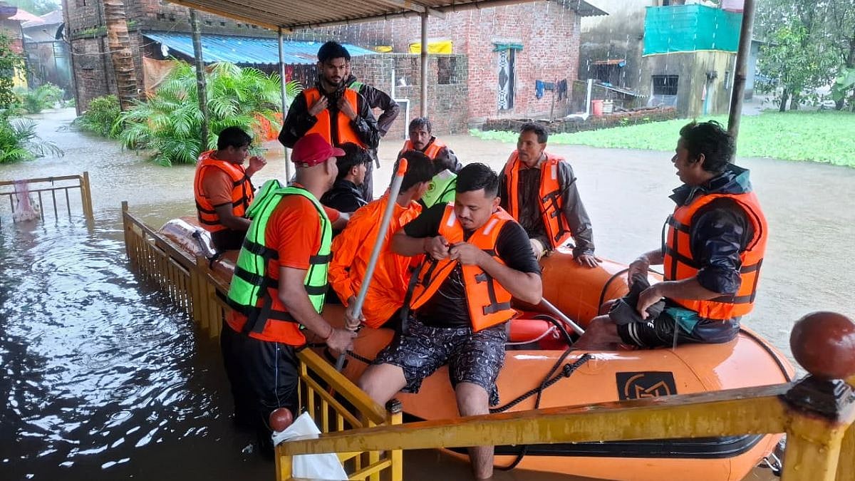Maharashtra Rains: Raigad Administration Rescues 2 Nine-Month Pregnant Women From Flood-Hit Pen Villages
