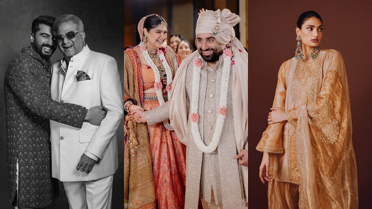 Anshula Kapoor-Rohan Thakkar Wedding: Dad Boney Kapoor, Athiya Shetty & More Bring Their Fashion A-Game To Mumbai Event
