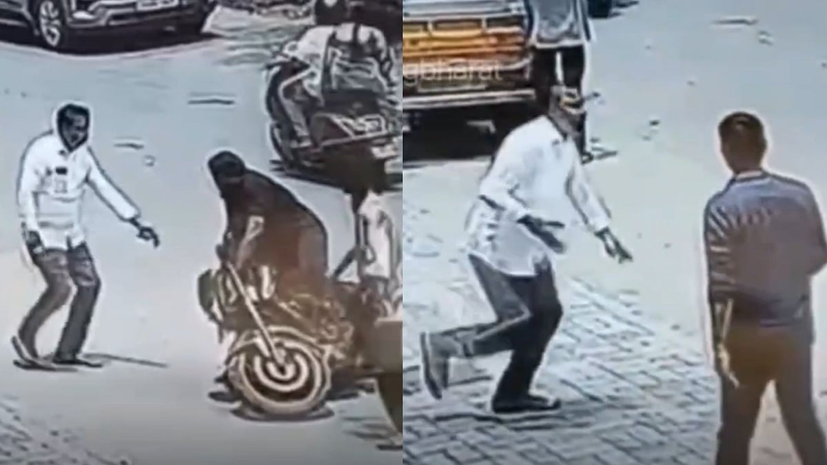 'Help No One': Man Fakes Bike Fall To Distract Pedestrian, Steals ₹1 Lakh Smartphone In Hyderabad; CCTV Footage Goes Viral