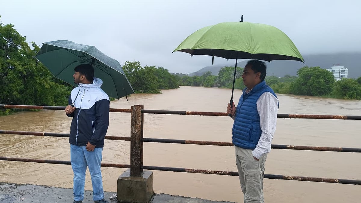Nashik Collector Ayush Prasad Visits Igatpuri To Review Flood Preparedness
