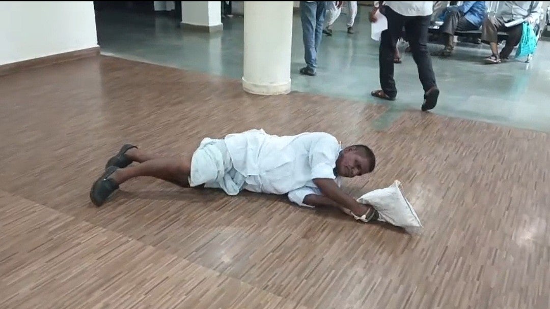 Farmer Rolls Into Hearing Seeking Land Possession In Neemuch