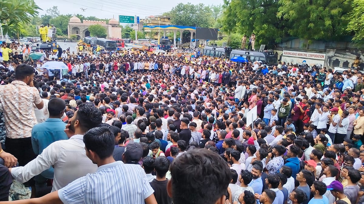 Students Protest Against Paper Leaks In Chhatrapati Sambhajinagar Amid Heavy Rain, Warn Of Massive Stir By July 12