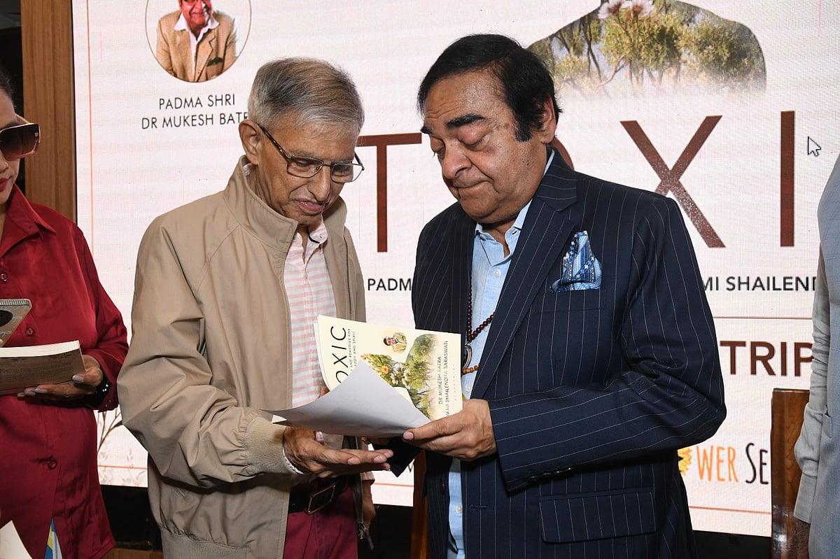 Dr Batra and Sam Balsara, founder & chairperson of Maddison Group