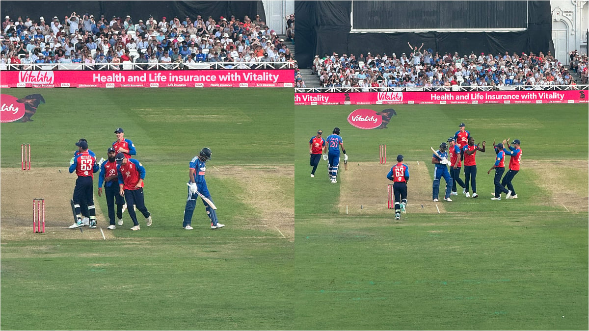 IND Vs ENG 3rd T20I: Team India Crumble To Historic Low, Lose 5 Wickets Inside Powerplay For First-Time Ever